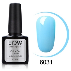 Ув Гел Лак 3в1 стъпка 10ml 6031 clear blue Elite99